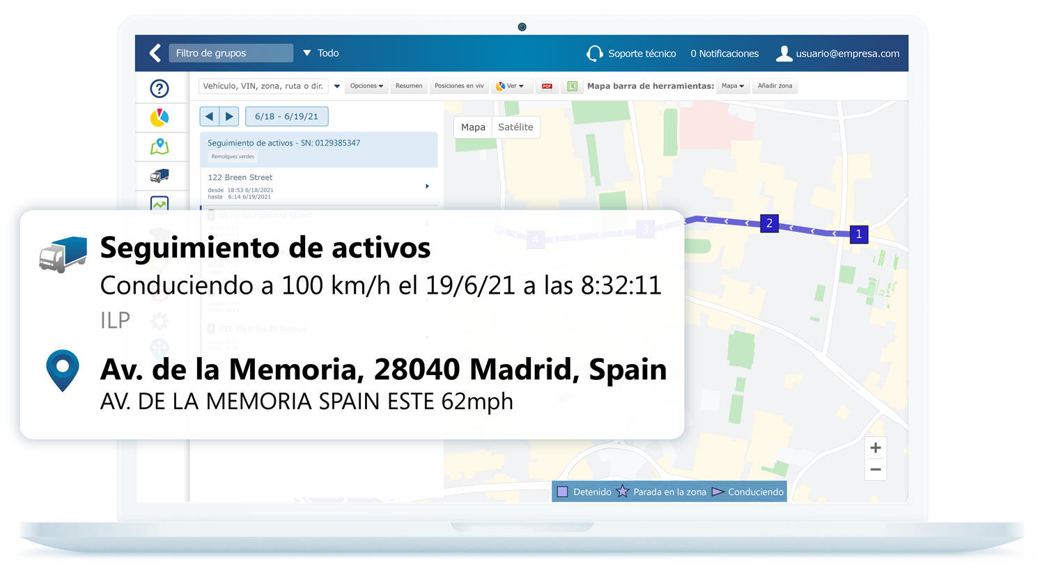 Seguimiento De Flotas Por Gps Gestión De Flotas Geotab